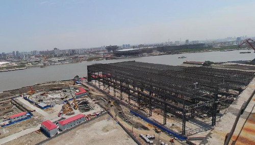 浏阳船厂网架工程
