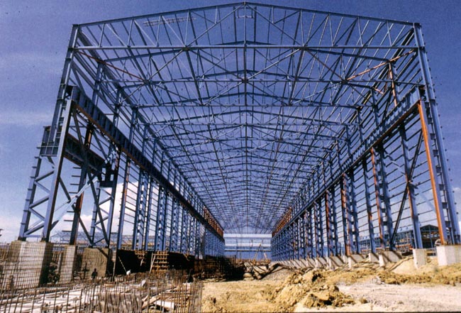 浏阳船厂网架工程